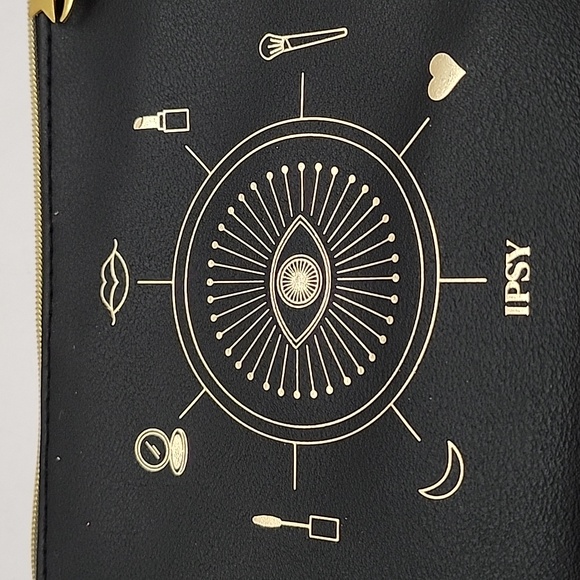 3 Ipsy Bags NWOT Black and White Blue - Picture 13 of 13